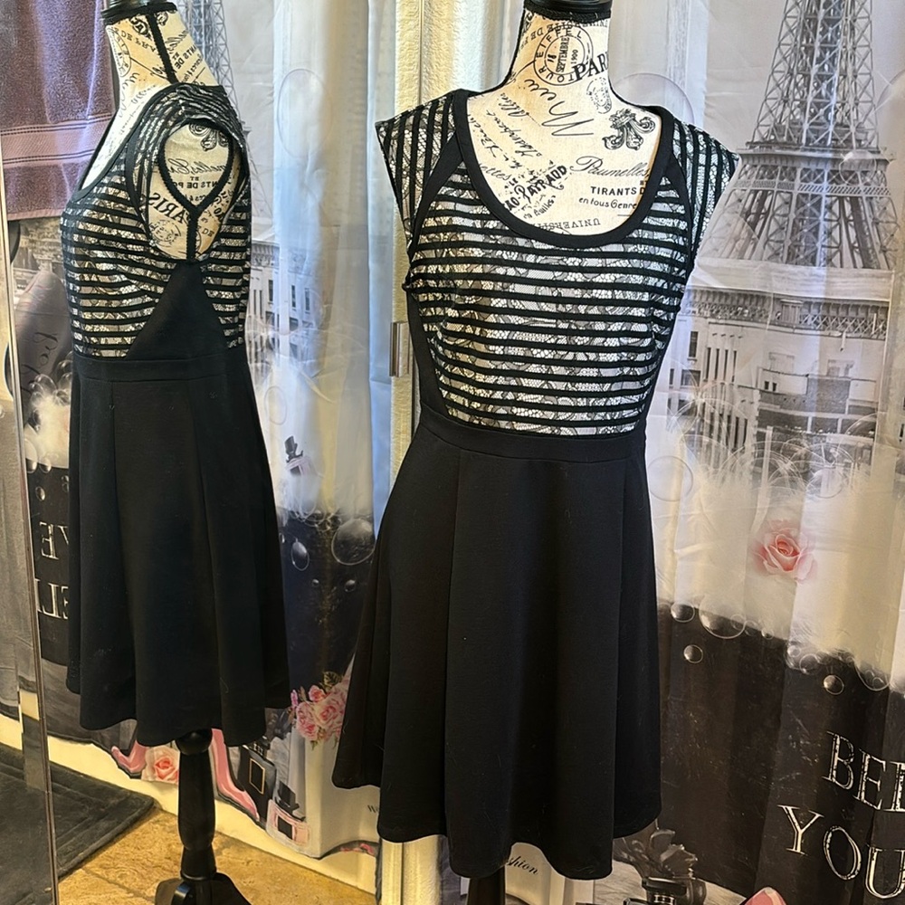 Apt 9 Black & White Dress